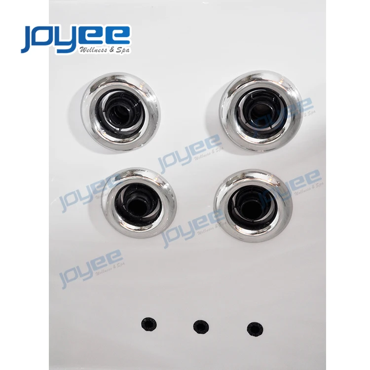 JOYEE factory cheap prices 8 10 persons garden outdoor Endless jet swimming pool spa large swim spa with jacuzzier