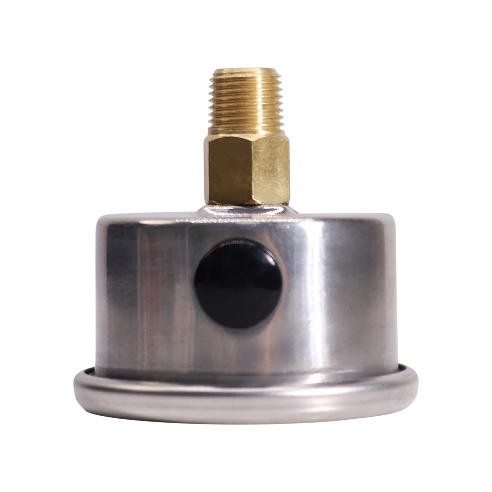 Specialized Production Durable Side or Back 1/8NPT Thread 40Mpa 400Bar 6000psi with Oil or without Oil Pressure Gauge