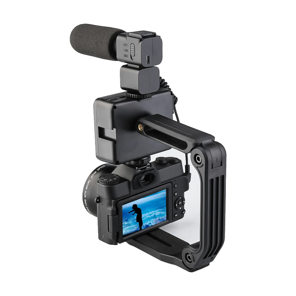 4k Professional Video Camera Bundle 64 Mp Travel Vlog Camera Wifi Mini Camera Hd 1080P Wireless Video Recorder