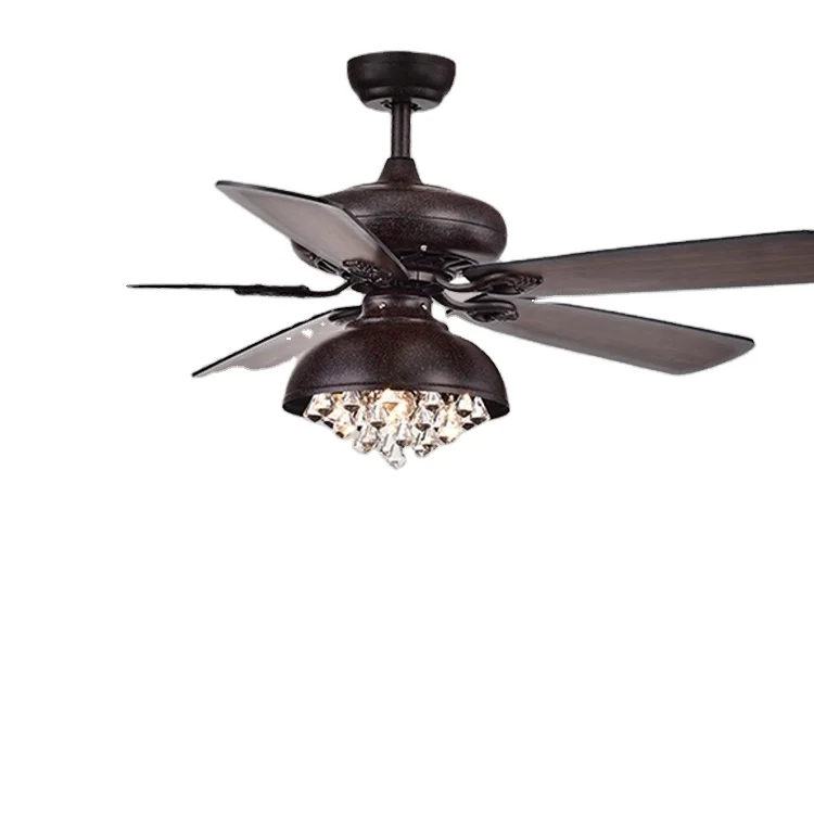 
Crystal Chandelier Ceiling Fan Decorative Lighting Crystal Cheap Price Ceiling Fan With Light 