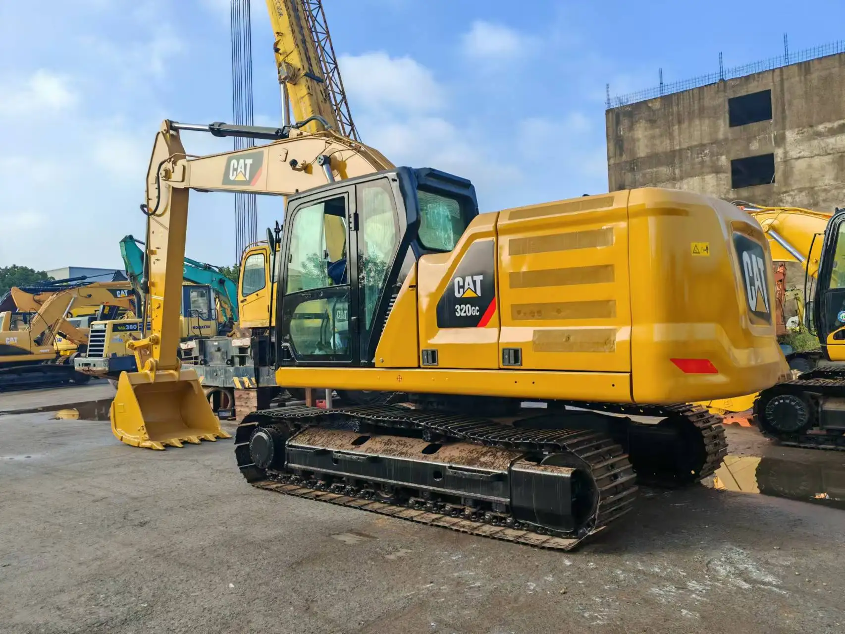 Low Working Hours Used CAT 320GC Caterpillar Crawler Hydraulic 320B 330B 325B 336D for sale