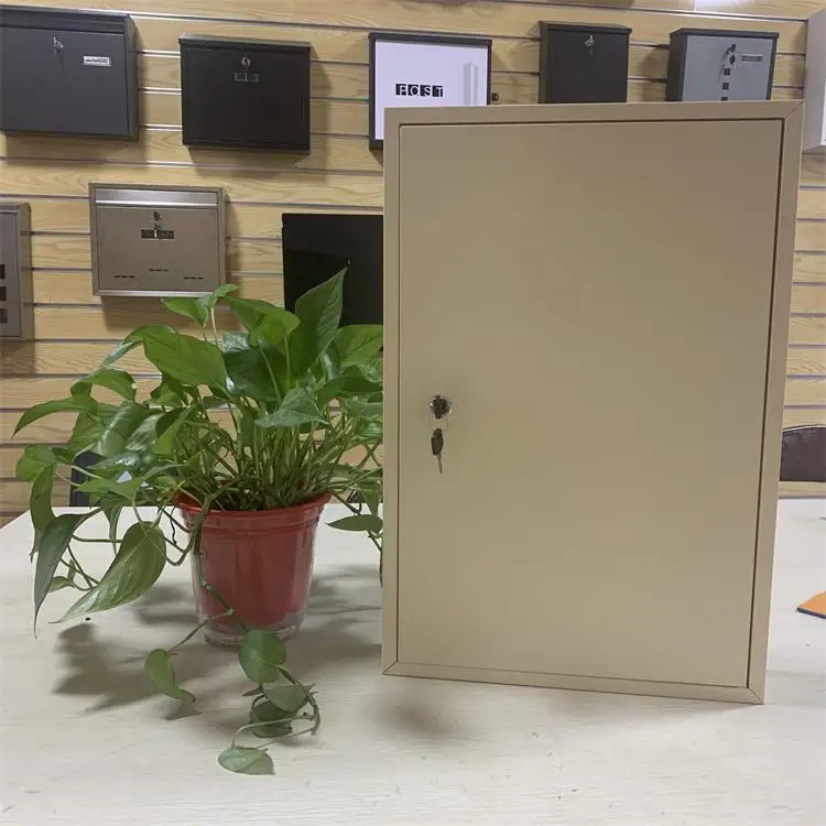 Новый дизайн главный Сейф для ключей 300k коробка с замком и ключом стальной порошковым покрытием Сейф для ключей