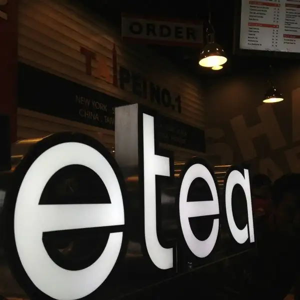 Coffee Shop Bar Brand Custom Metal Acrylic Bright Signage 3D LED plastic luminous character frontlit Light Letter Sign