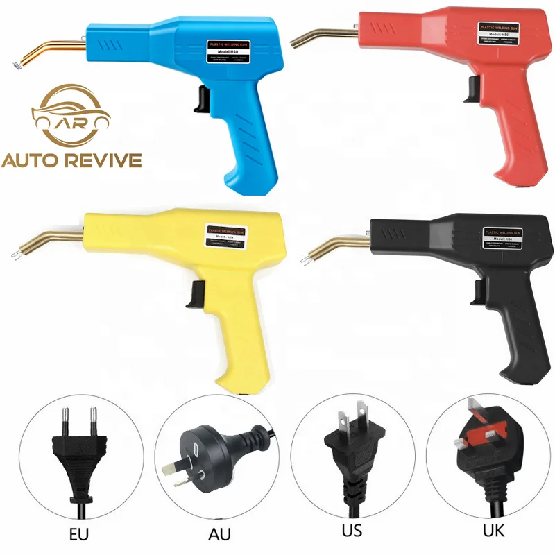 Handy Plastics Welders Garage Tools Hot Staplers Machine Staple PVC Repairing Machine Car Bumper Repairing Stapler Welding Tool