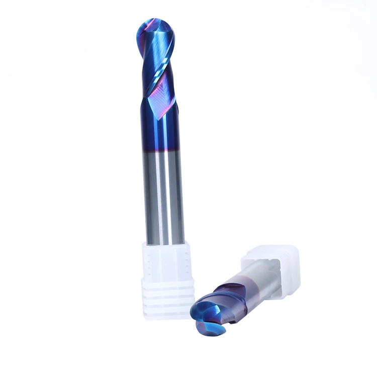 Carbide End Mills Cutter Ball Nose Endmills Cutter HRC72 Solid Carbide CNC Tools Mill Cutter