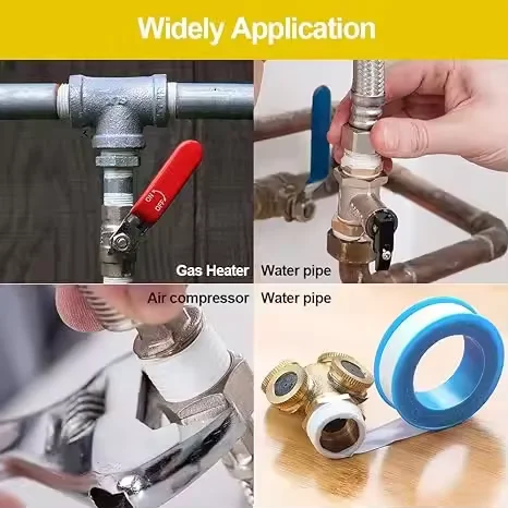 100% PTFE Thread Sealing Tape for Hose Modern Design Water Pipe Tape for Apartment Use