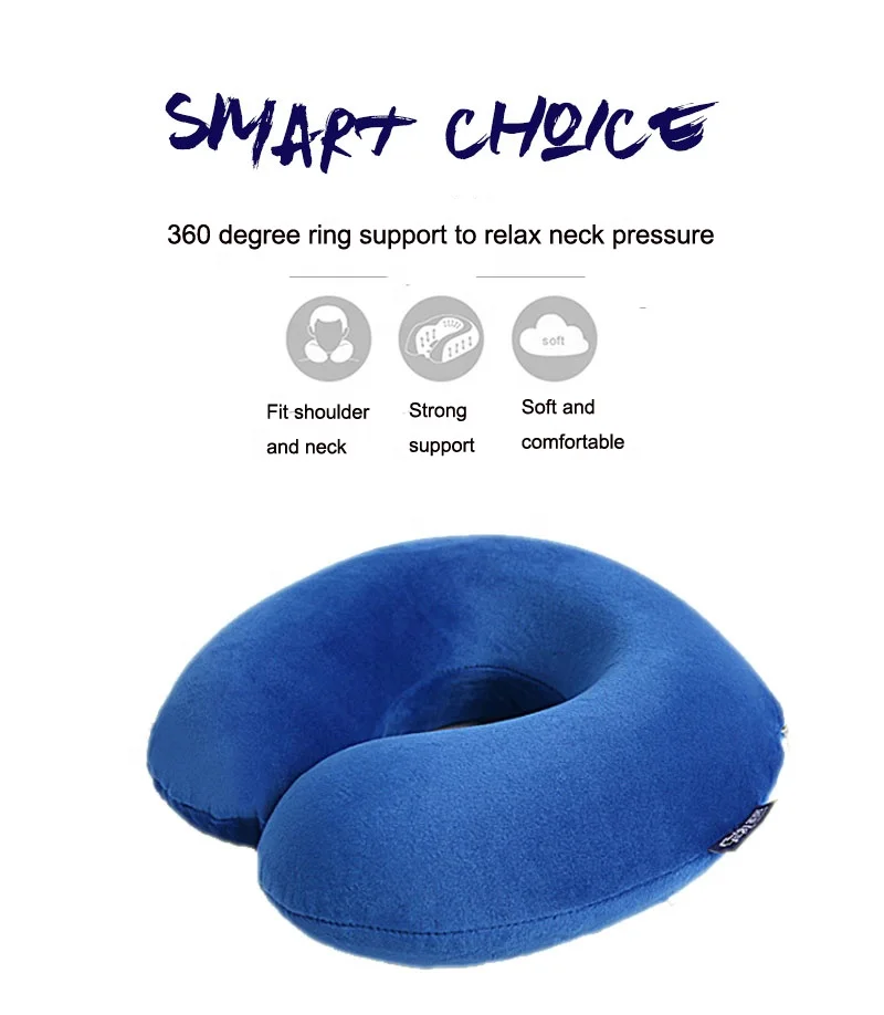 
Child Travel Nap Pillow Car U-Shape Pillow Memory Foam Baby Neck Pillow For Kids 