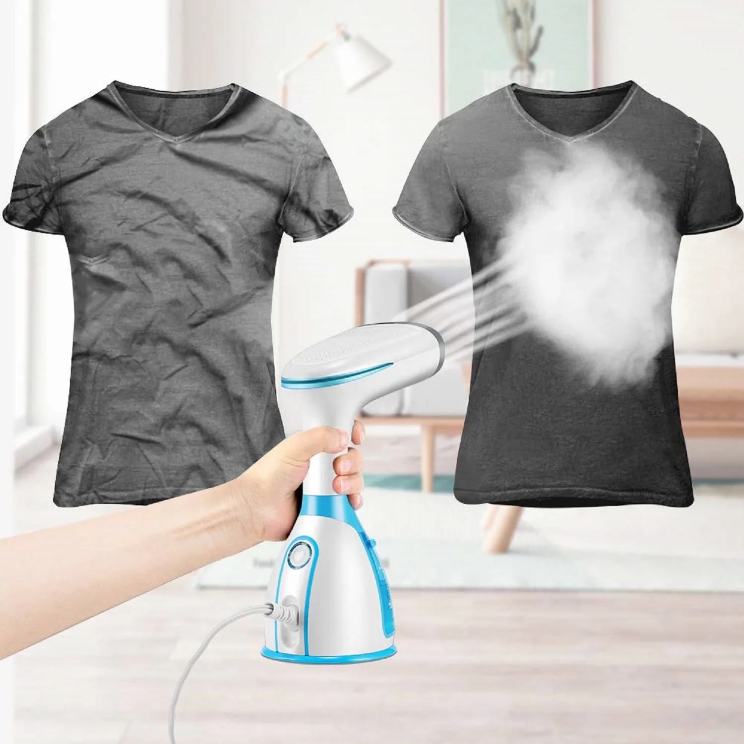 
1500W double protection high pressure easy to use garment steamer 