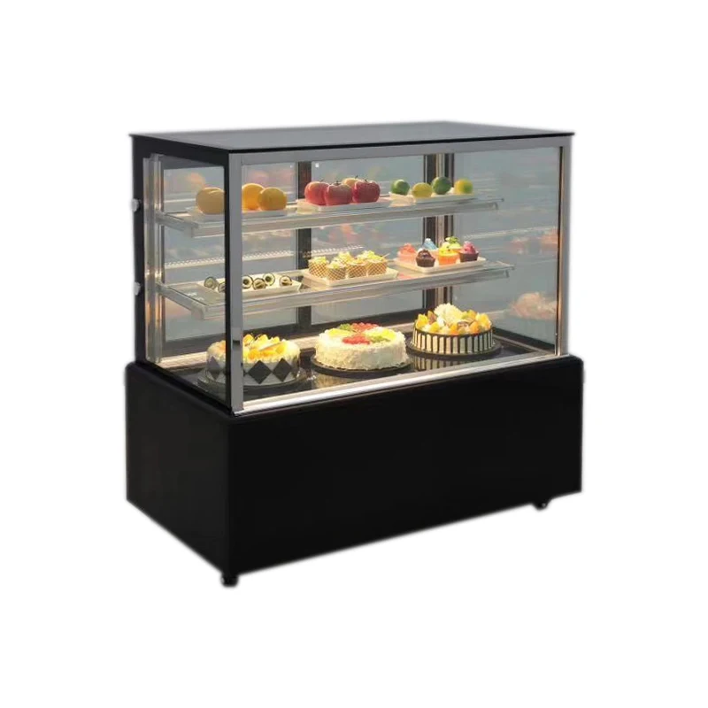 Retail refrigeration equipment showcase pastry bakery cake display refrigerator counter chiller
