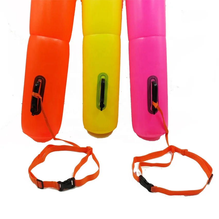 
Air Dry Bag With Valve Tow Woggle Waterproof Air Bag Swim Buoy Backpack Swimming Tow Float Dry Life-Saving Drift Bags 