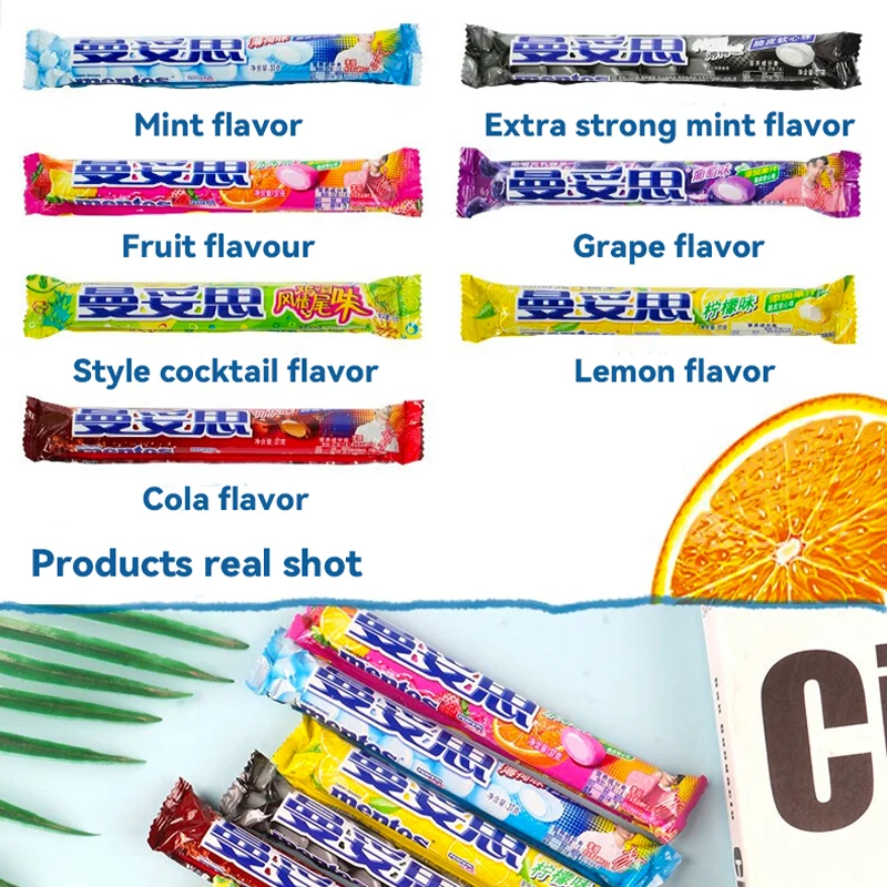 Лидер продаж Mentos конфеты различные фруктовые ароматизированные Надувные Конфеты экзотические