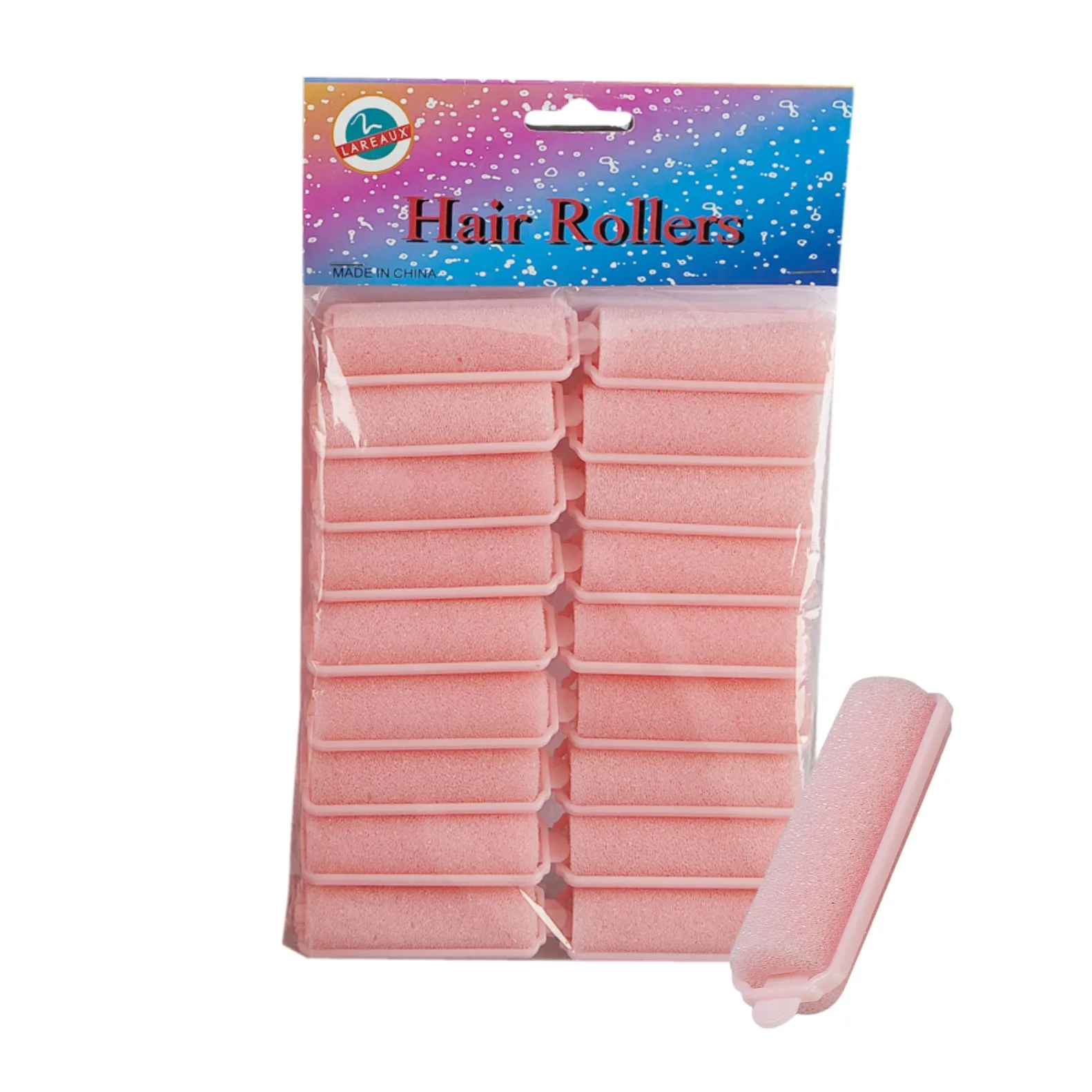 10PCS Hair salon cosmetic diy salon hair roller plastic hair curler
