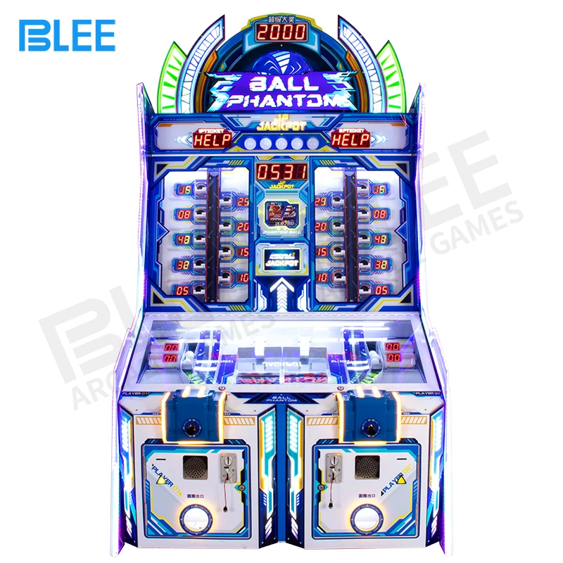 Factory  Coin Operated Lottery Machine Arcade Game Phantom Pinball Redemption Game Machine Thailand Lottery Ticket Machine