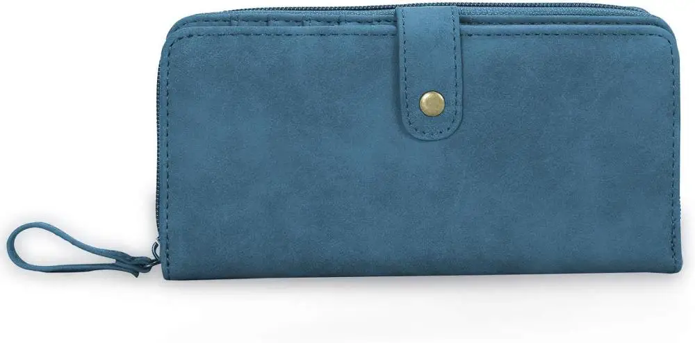 2020 Wallet for Women Clutch PU Leather Cellphone Card Money Organizer Ladies Handbags with wireless charger powerbank