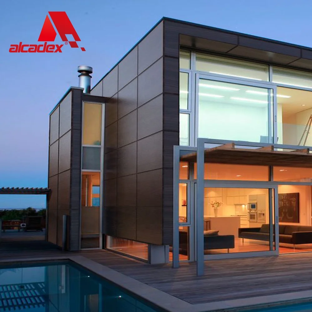 outdoor aluminum composite panel for mobile food kiosk design