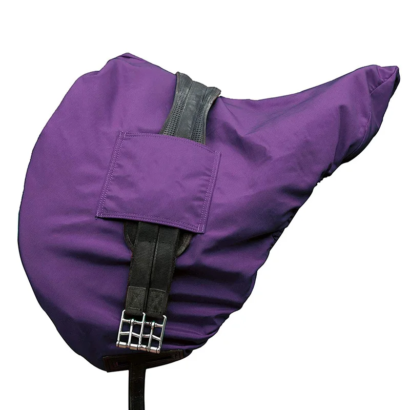 China Factory Customize Horse Riding Products Saddle Cover Durable Waterproof Fleece Lined Equestrian Equine Saddle Cover