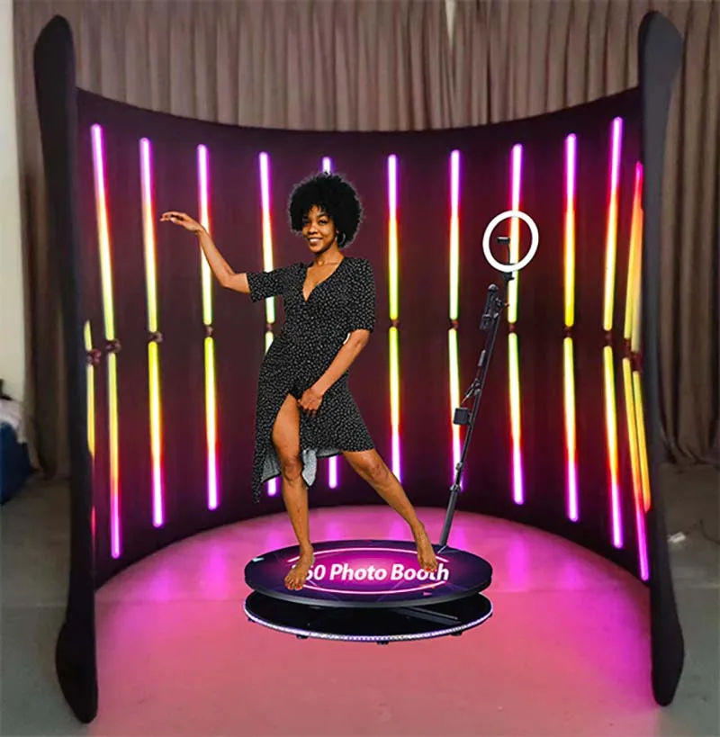 Интеллектуальный операционный видеобудка 360 фотобудка новая с лампой подсветкой ручной работы нового поколения