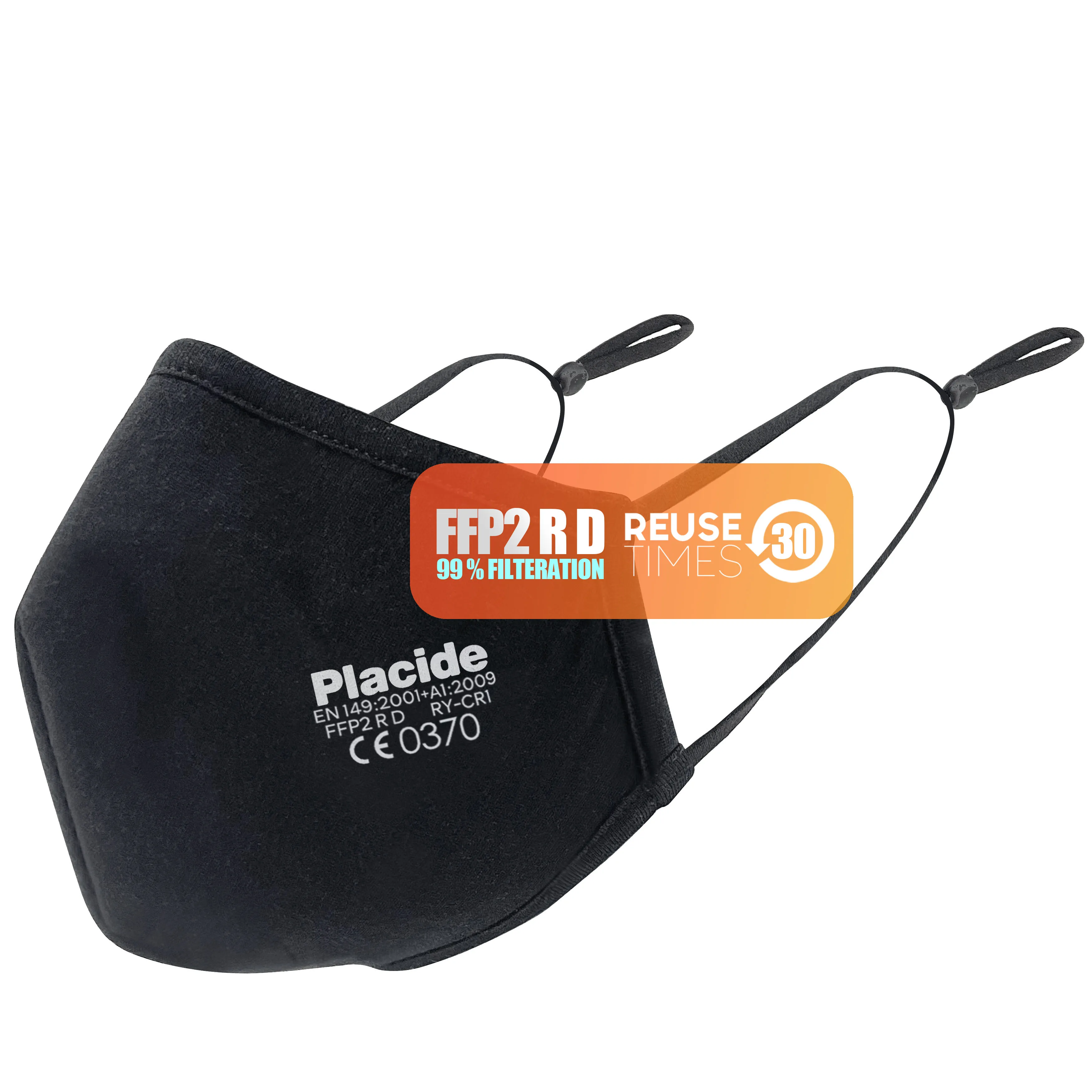 Certified Men Kids FFP2 R D Wholesale Factory Reusable Washable Cloth Cotton Face Mask Disposable KN 95 Folding Respirator