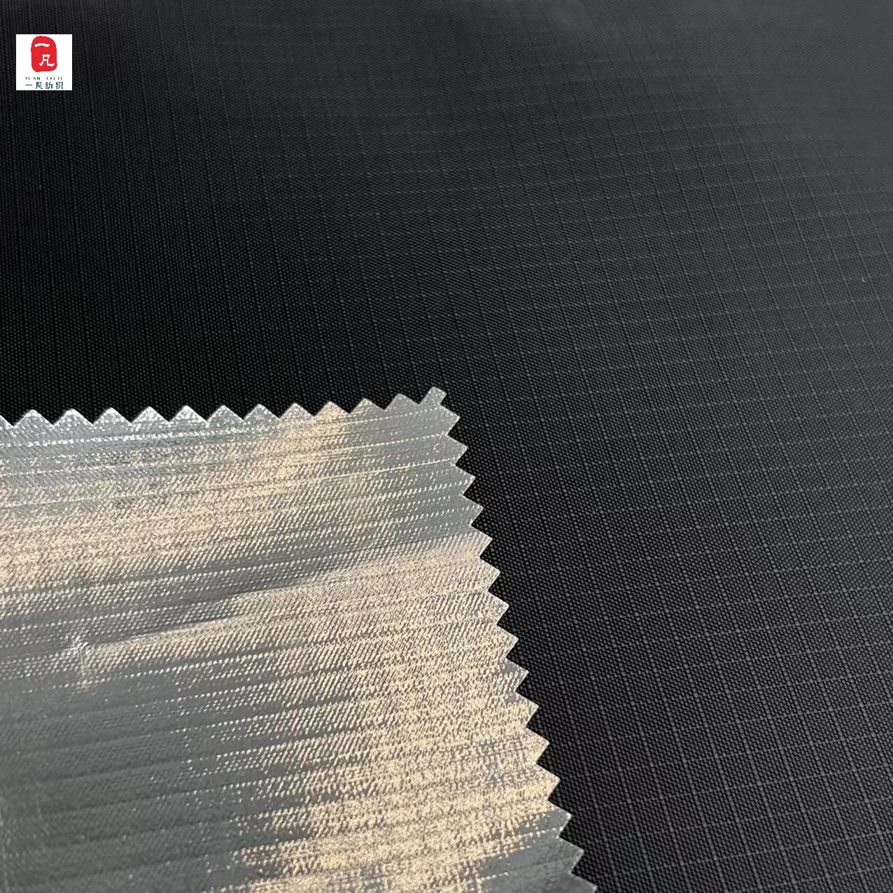 Wholesale custom highlight mirror surface plaid Oxford Fabric for shading photography reflective material