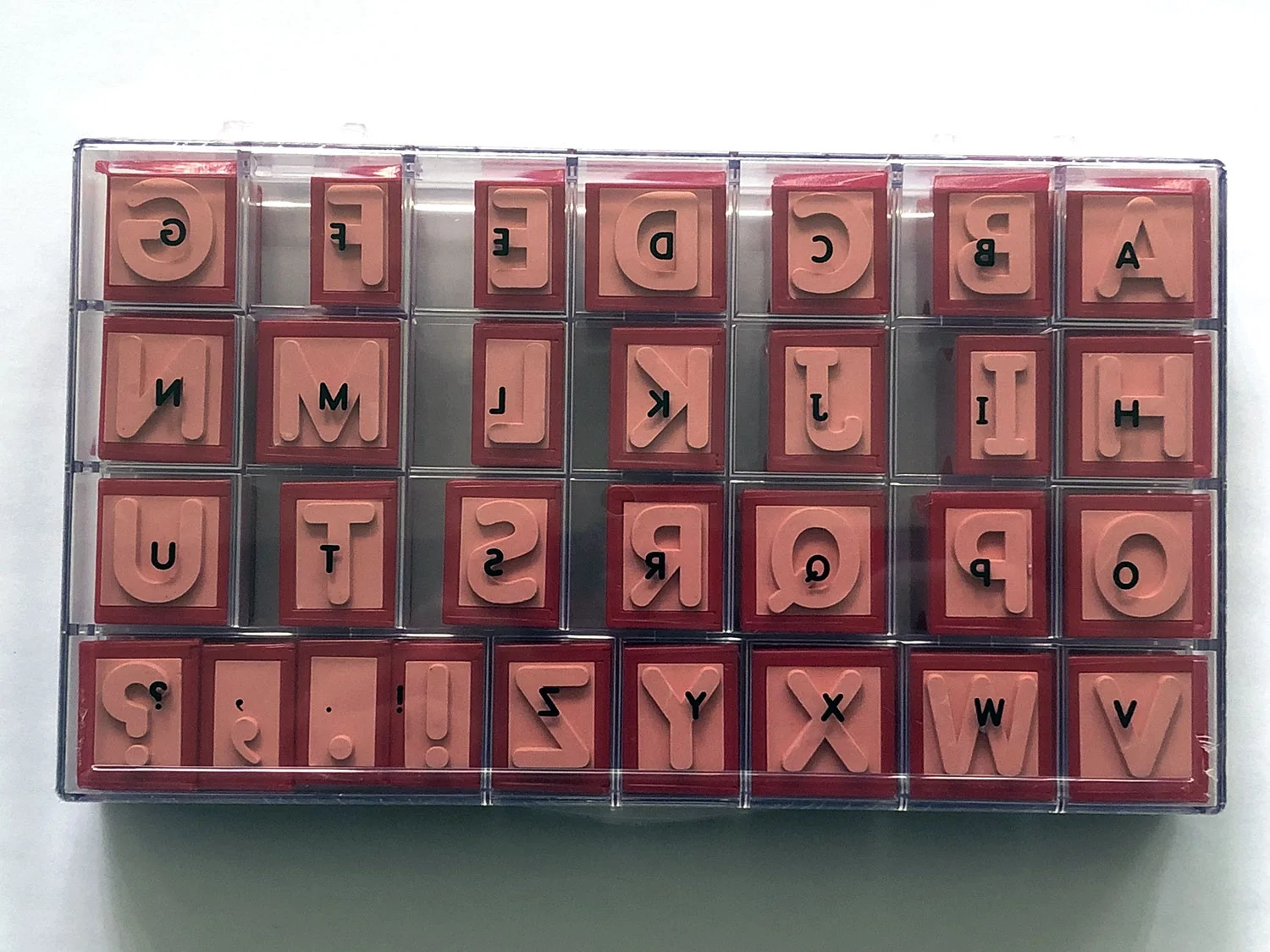 
Classroom Supplies Alphabet Stamps for Kids Teacher Accessories Letter Learning High Quality Uppercase Alphabet Rubber Stamps 