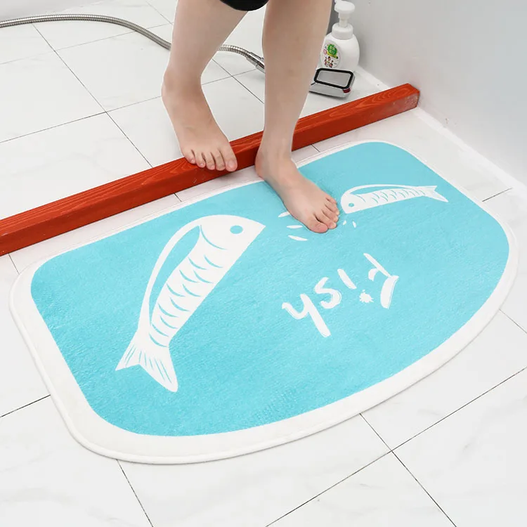 (CHAKME) Home textile custom print child mat logo mats bathdoor