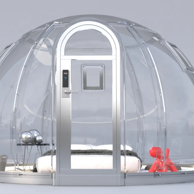 Термоформованный прозрачный купол из поликарбоната igloo для