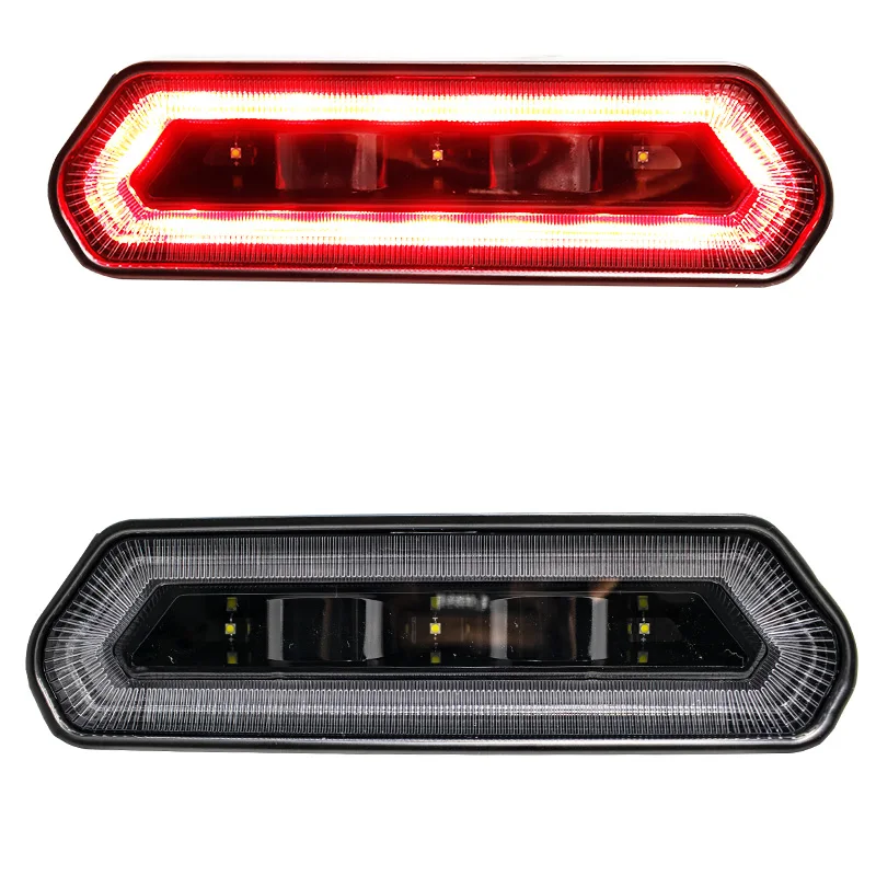 LED Tail Light brake light Kit with Mounting Bracket For J-eep ATV UTV for honda Polaris Yamaha Viking