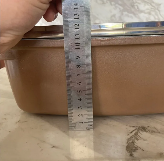 Die-casting non stick baking fish grill pan with glass lid