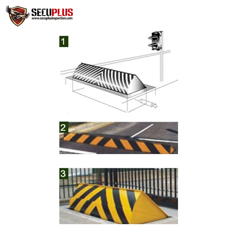 SECU PLUS Hydraulic Road Blocker Security Equipment for Traffic Control