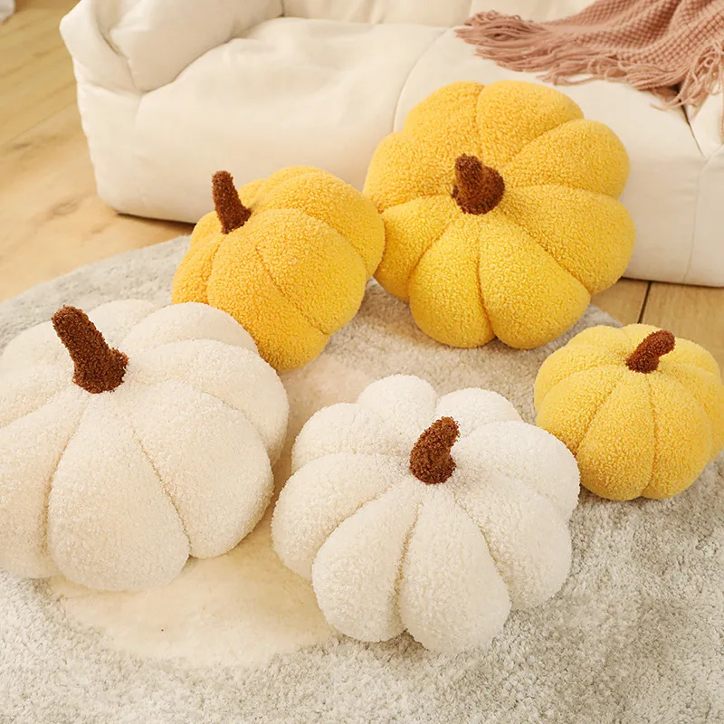 Creative Sofa Living Room Pillow Cushion Pumpkin Pillow Indoor Plush Toy Decorations Ornaments Bay Window Pillow