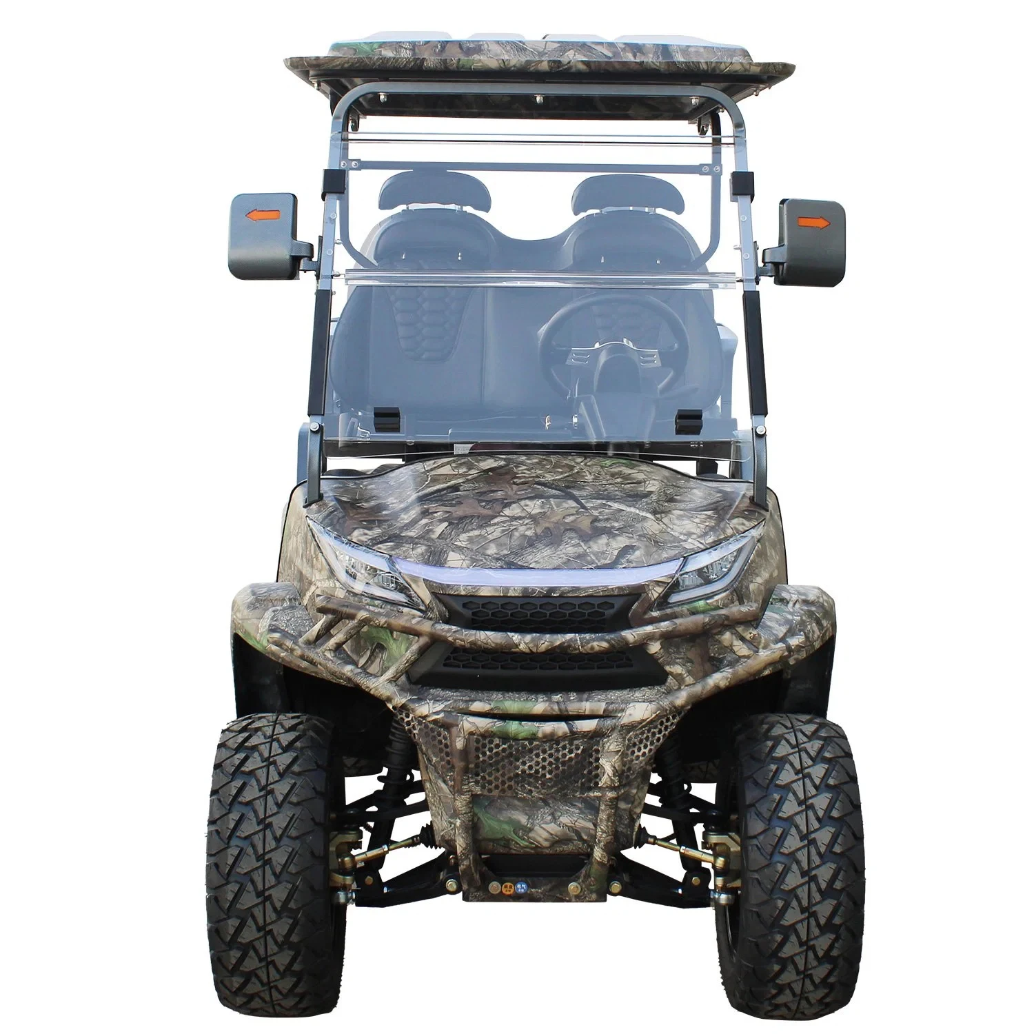 4 Person 72v electric lifted golf cart off road buggy with lithium battery