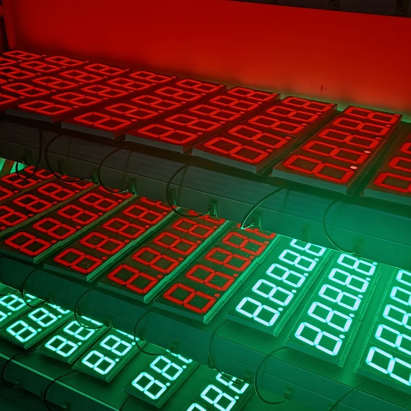 Miaoxin Intelligent RS485 Serial Port Digital LED Two Sided Segment Digit Display