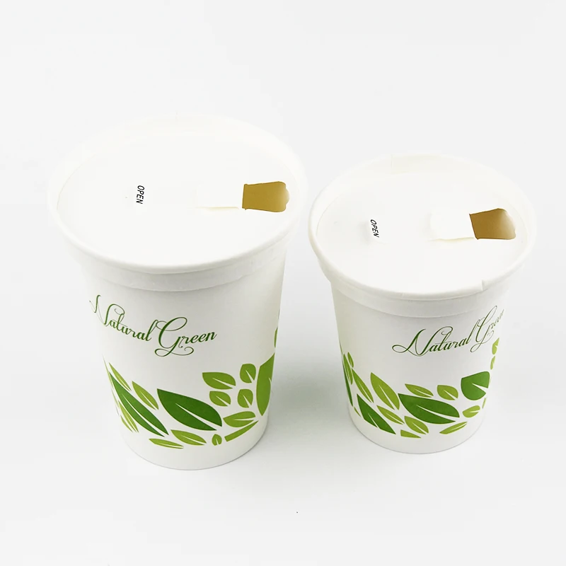 8oz 12oz 16oz 100% biodegradable pla coffee cups