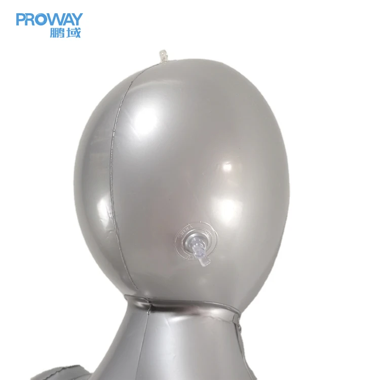 PVC Cheap Dummy Factory Wholesale Full Body Size Inflatable Mannequin Female Hanging Mannequin Female