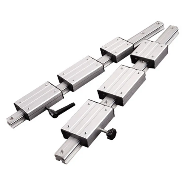 Roller CNC Linear Guide Rail LGD8 Low Price Dual-shaft Linear Rail Series Double Axis Roller Guide  For Milling Machine