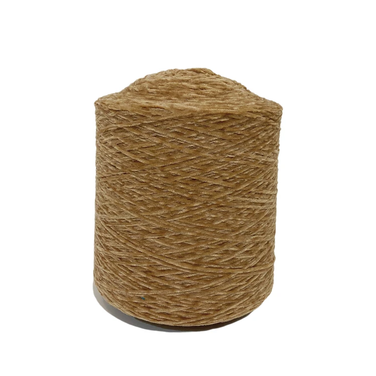 
manufacturer colorful crochet baby bernat strip polyester chenille fuzzy velvet yarn 