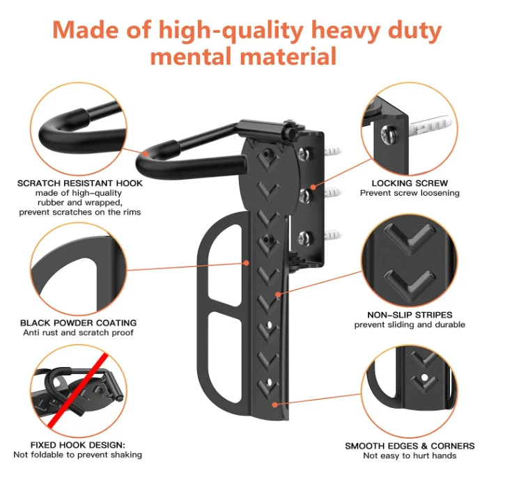 Упитанный электровелик хранения велосипедов настенный стеллаж для хранения с рисунком каблучков Изготовленный На Заказ Металл велосипед стойка с настенным креплением