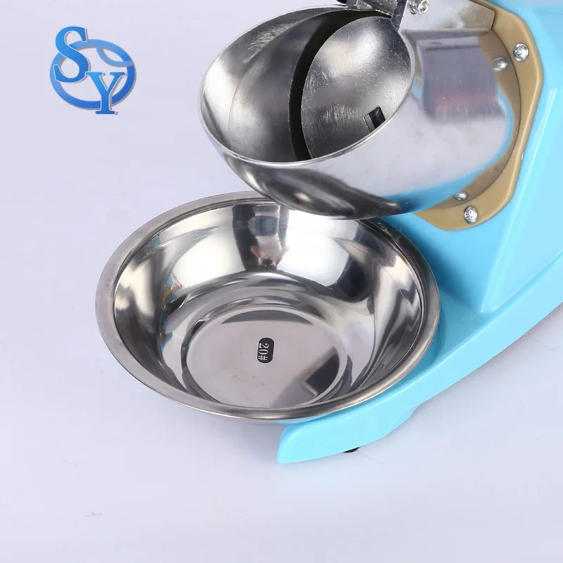 Electric Ice Crusher Machine Ice Smash Machine Snow Cone Ice Shaver Commercial Use Or Home Use