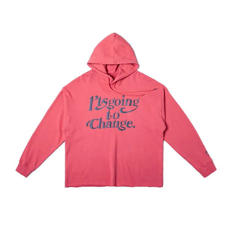 
Wholesale Cheap Custom Logo 3D Print Fitted Autumn Winter Casual Streetwear Comfy 100%Cotton Wool Pullover Drawstring Hoodie Set 