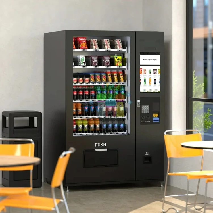 Foods and drinks combo outdoor 24-hour vending machine japanese vending machines snack