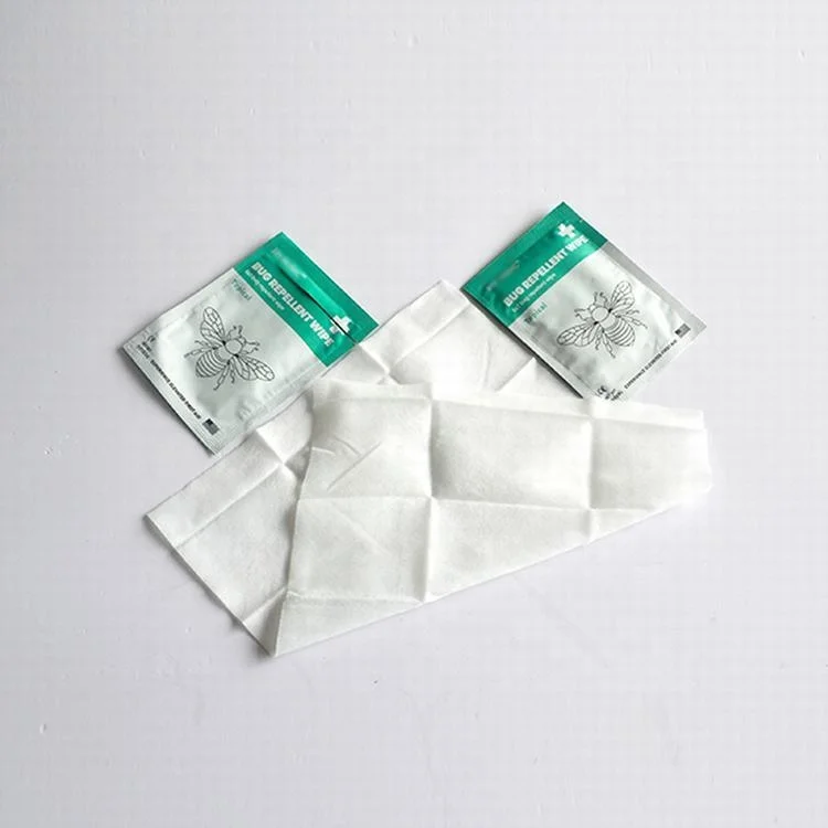 No pesticides no irritation portable summer outdoor natural mosquito repellent wipes for outdoor