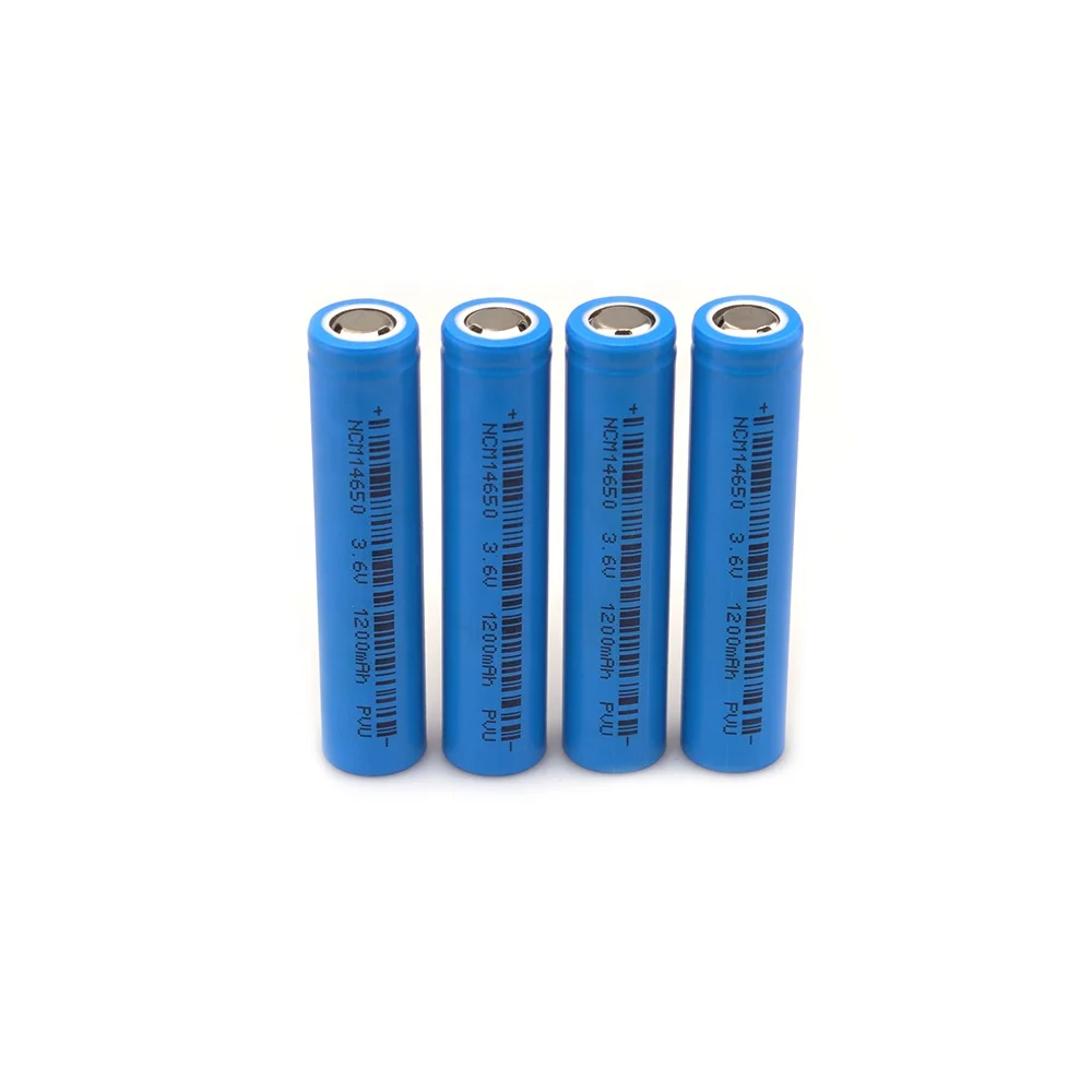 Bateria 14650 Li ion Battery 3.6v 1200mah 3500mah 2000mah 2600mah 1800mah Cell Price Lithium 18650 Li ion Rechargeable Batteries
