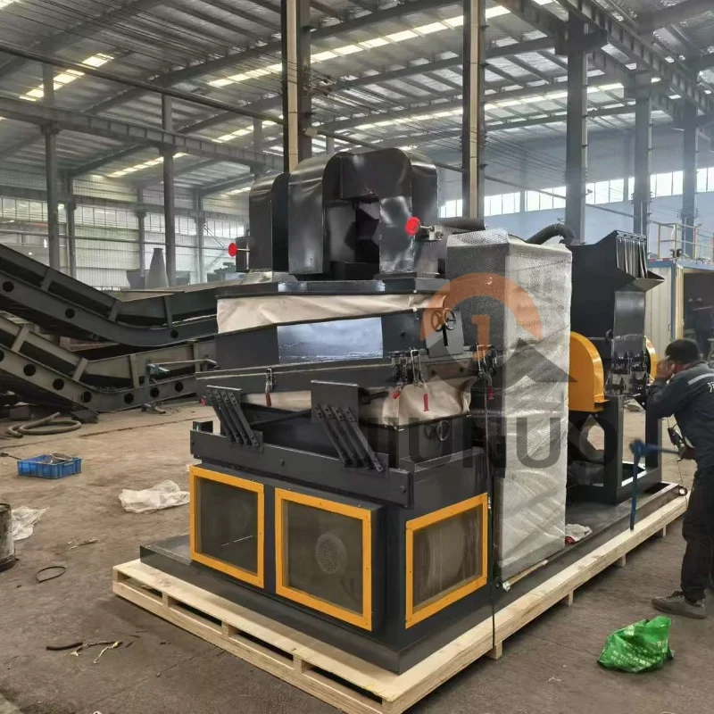 Manufacturers sell large double sorting wire plastic metal machine cable recycling peeling machine recycling station