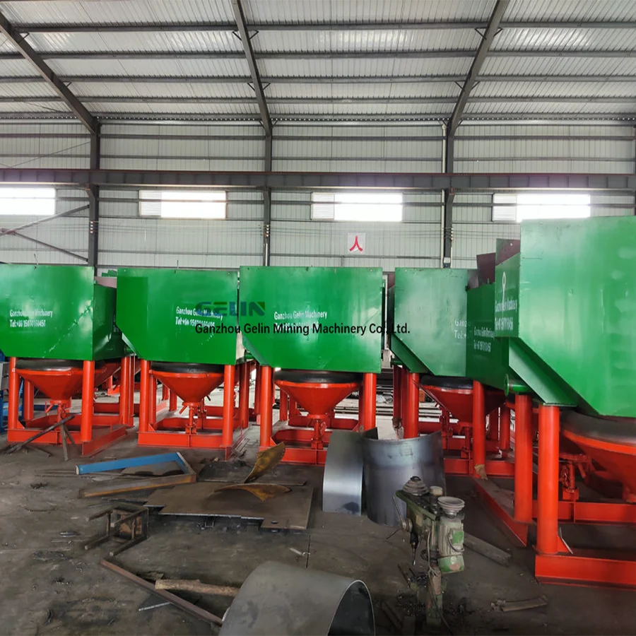 Jig machine of low cost processing line for manganese ore