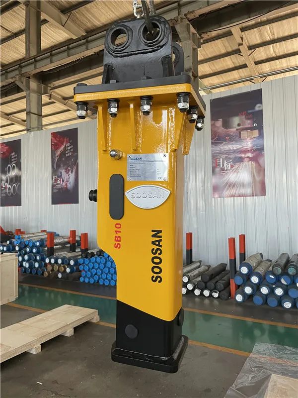 Hydraulic Hammer Rock Breaker Hammer For Mini Excavator Skid Steer Jack Hammer Soosan Sb10 For Mini Excavator