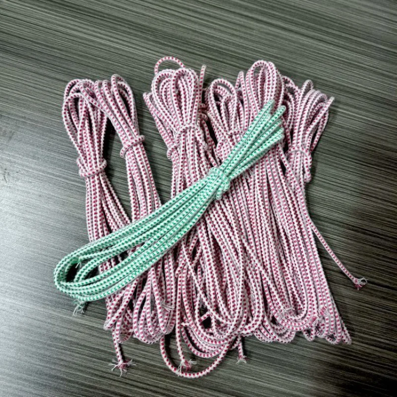 Round elastic band elastic rope jumping point pattern elastic rope wholesale
