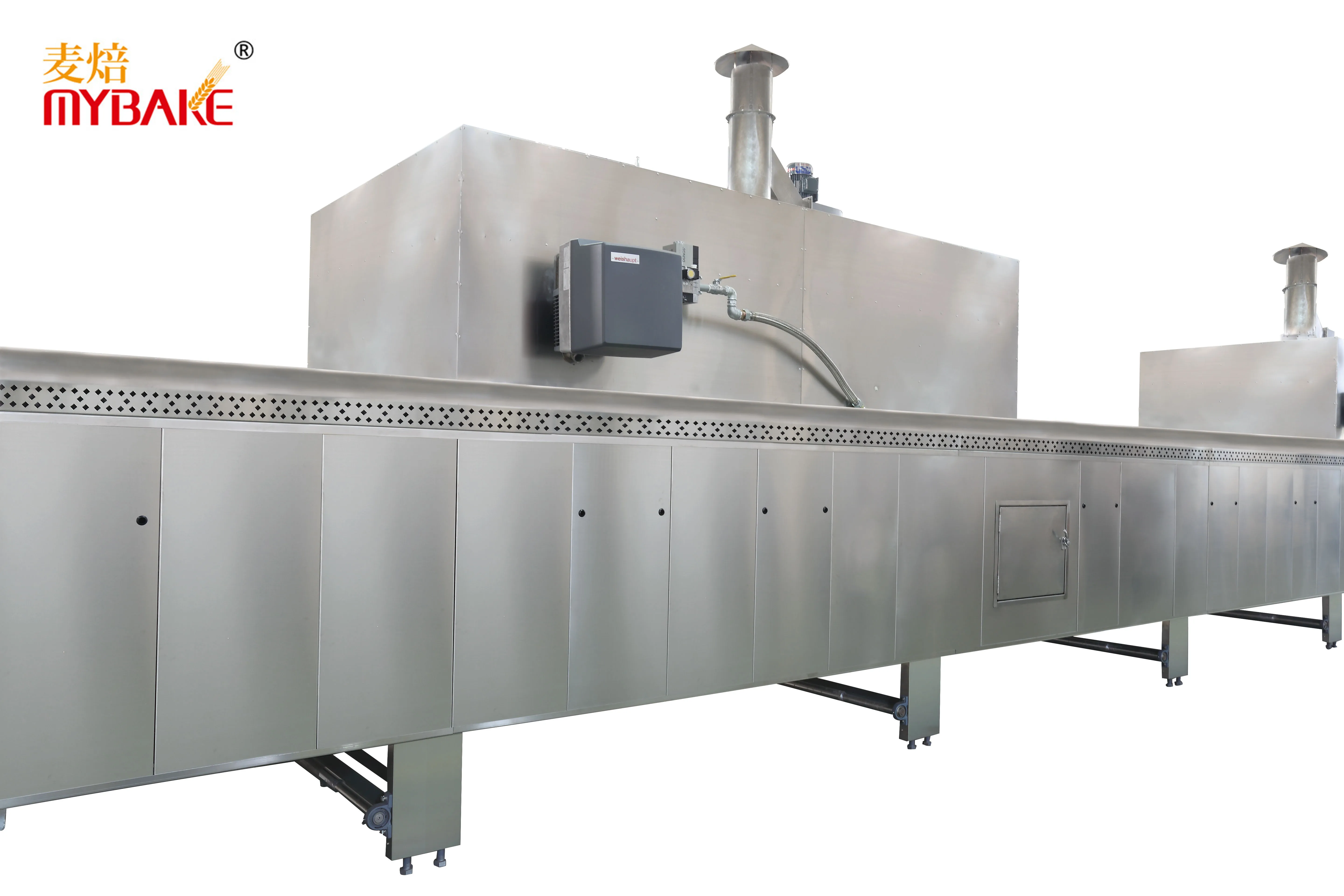 
MYBAKE Automatic Factory Direct Sale Price Commercial Biscuit and Cookie Gas Baking Oven 