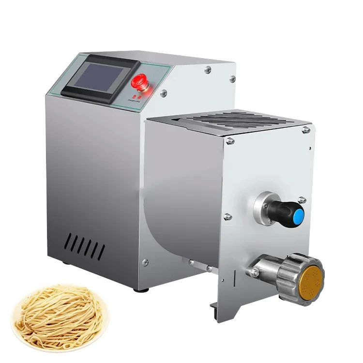 High Efficiency Stainless Steel Spiral Noodle Pasta Extruder Macaroni Spaghetti Making Machine