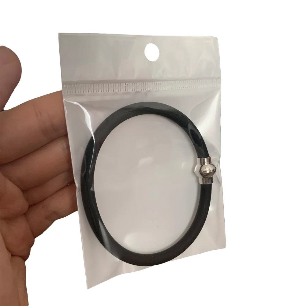  Inspiration Custom Tube Bottle Wish Bracelet Eco-friendly Silicone Leather Capsule Sand Rice