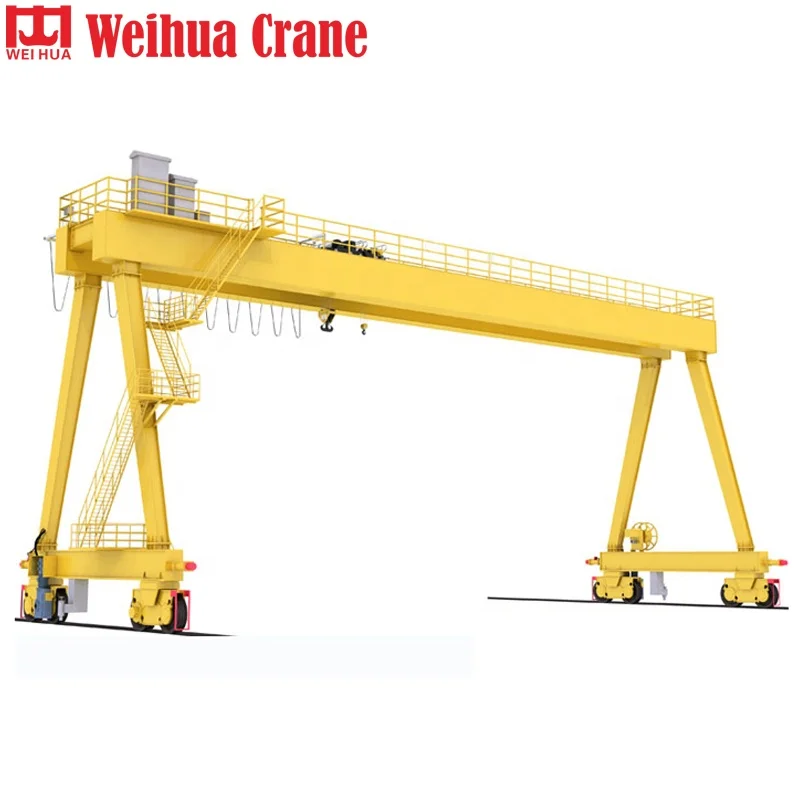 Weihua gantry crane mobile straddle carrier gantry crane 40 ton